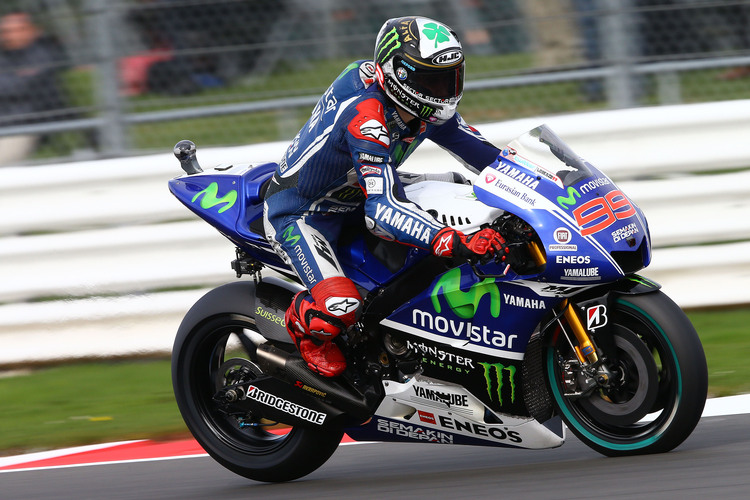 Jorge Lorenzo in Silverstone