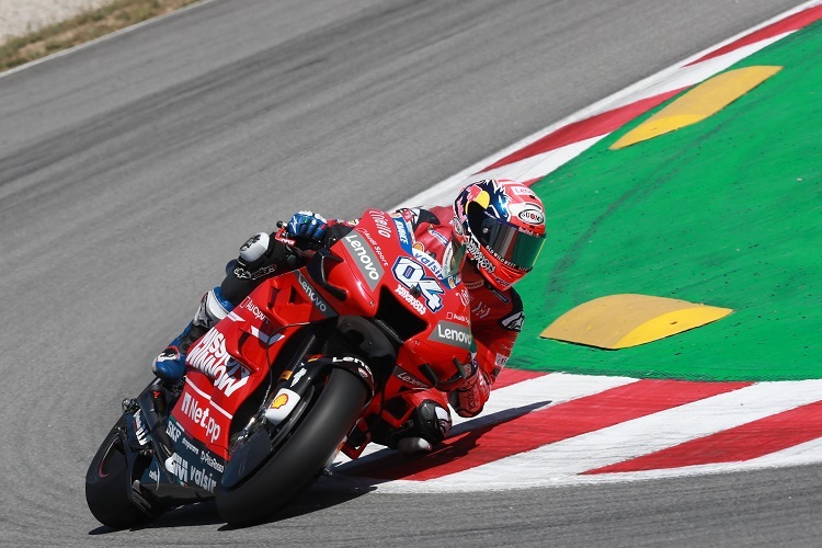 Andrea Dovizioso beim MotoGP-Test 