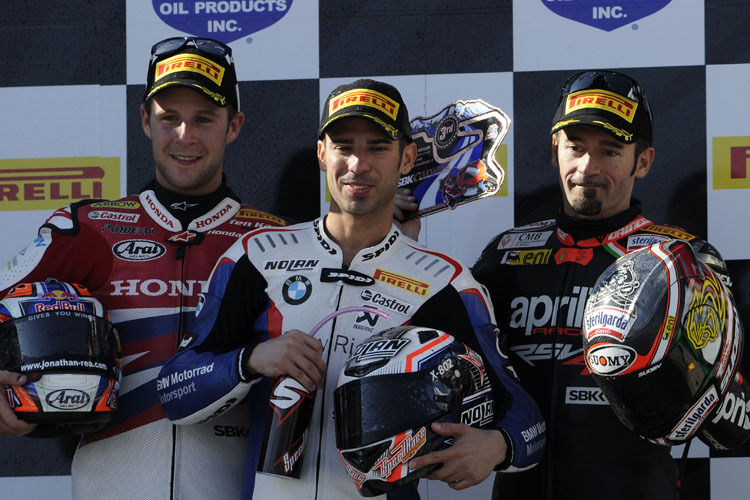 Superbike-WM Podium Miller