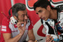 Open-Pilot Yonny Hernandez in der Pramac-Box