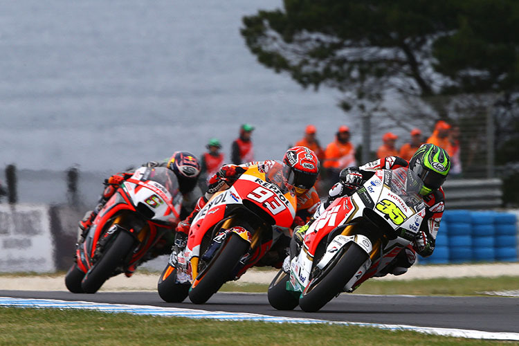 Cal Crutchlow mischte am ersten Trainingstag in Australien vorne mit