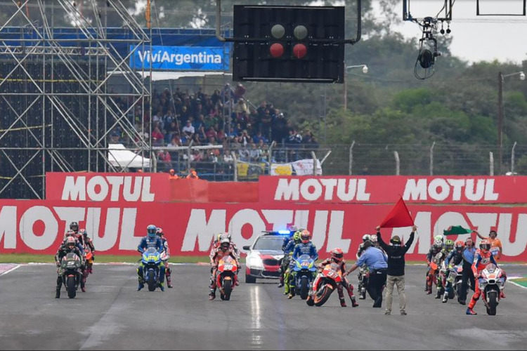 Marc Márquez sorgte auf der Startaufstellung zum Argentinien-GP für Chaos