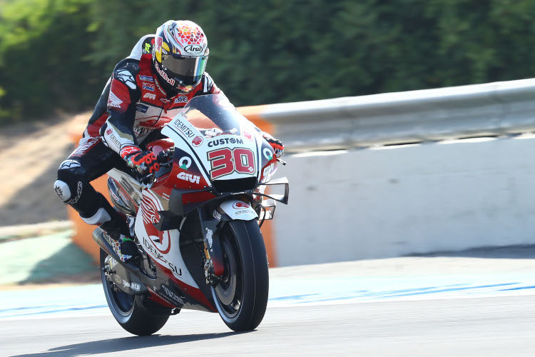 Taka Nakagami in Jerez