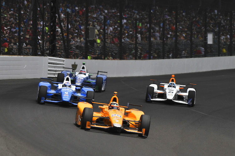 Fernando Alonso beim Indy 500 2017