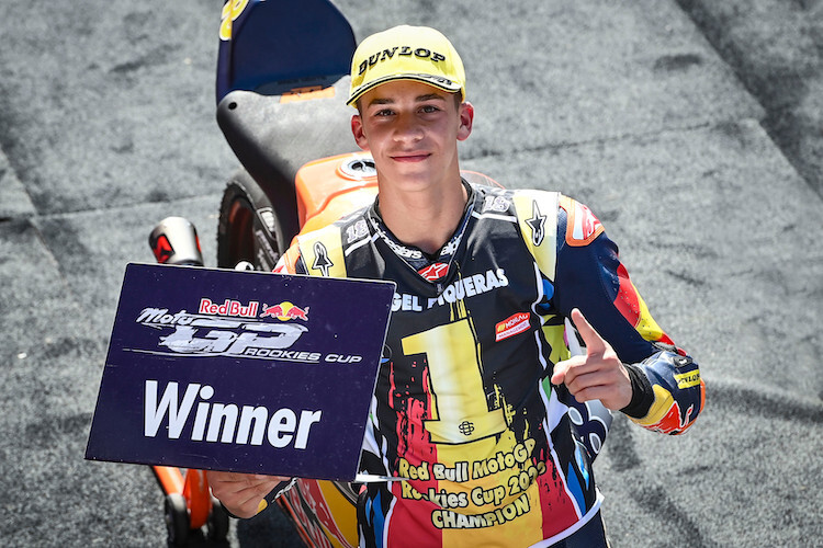 Angel Piqueras gewinnt den Red Bull MotoGP Rookies Cup 2023