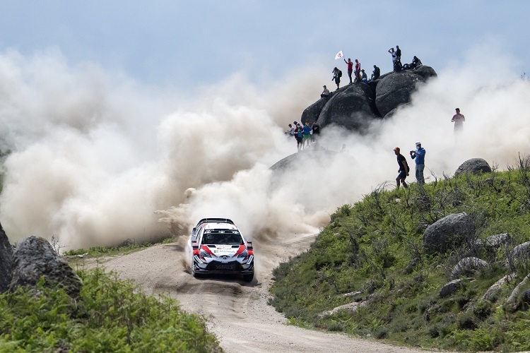 Esapekka Lappi steuerte in Portugal den besten Toyota Yaris WRC