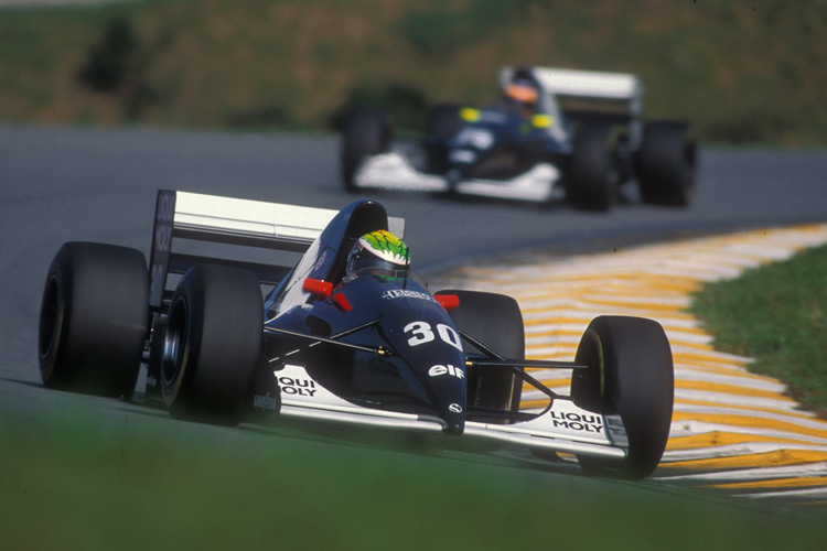 Sauber beim ersten GP in Südafrika 1993 mit JJ Lehto (Fünfter) und Karl Wendlinger