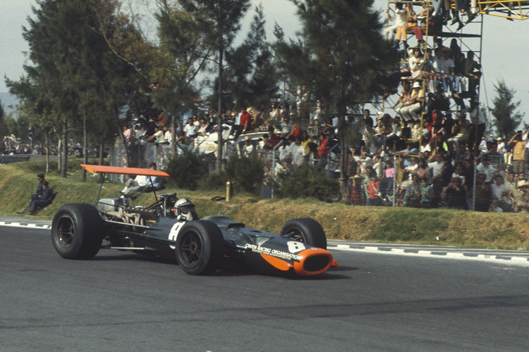 Pedro Rodríguez 1968 auf dem Weg zu Rang 4 
