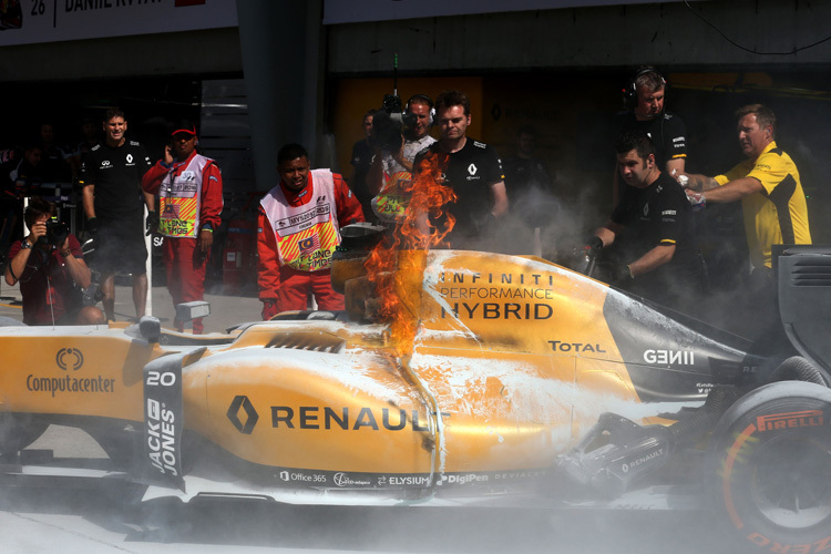 Wird Magnussen auch bei Renault zum gebrannten Kind?