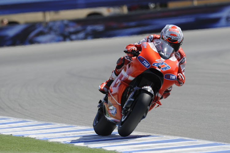 Stoner sieht noch Verbesserungs-Potenzial bei seiner Ducati