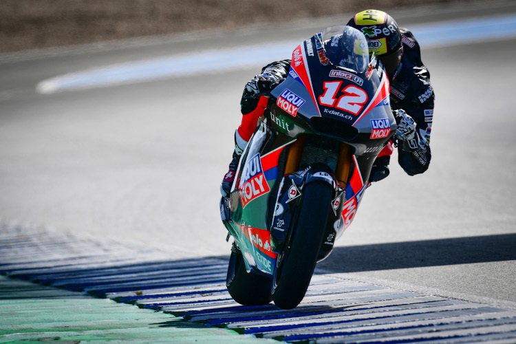 Tom Lüthi beim Jerez-Test