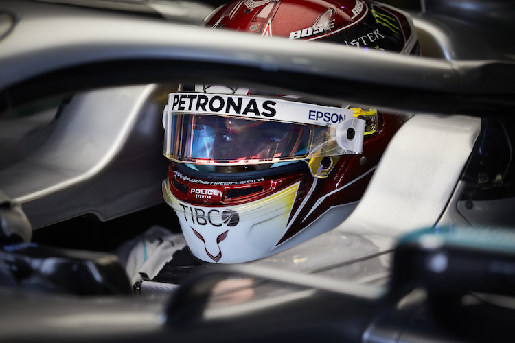 Lewis Hamilton war im zweiten Training nah an der Bestzeit dran