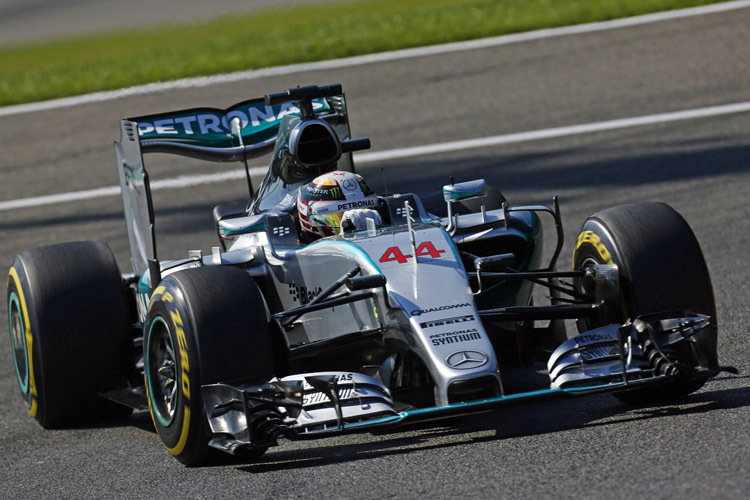Lewis Hamilton schnappte sich die Pole zum Belgien-GP