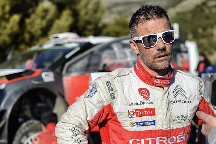 Sebastien Loeb beim Test 