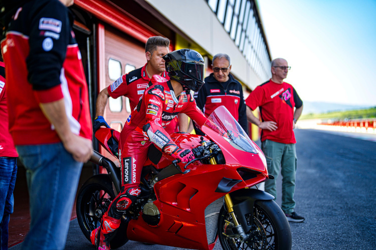 Enea Bastianini am Dienstag in Mugello