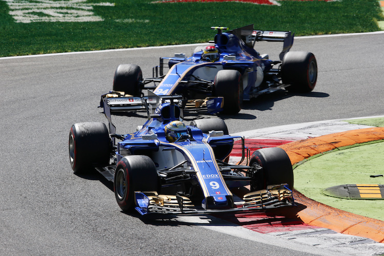 Pascal Wehrlein und Marcus Ericsson