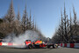Max Verstappen liess im RB7 die Reifen rauchen