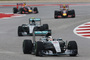 Die Red-Bull-Fahrer hinter den Mercedes