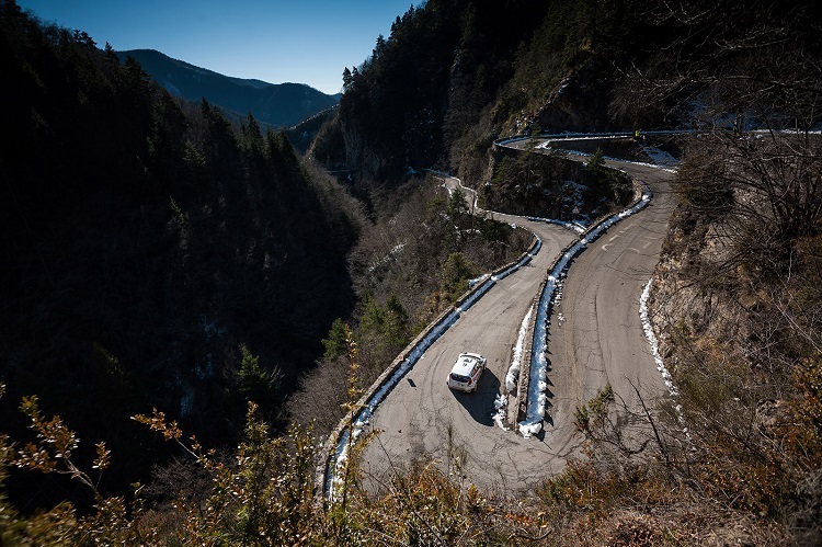 Henning Solberg/Ilka Minor bei der Rallye Monte Carlo 2015