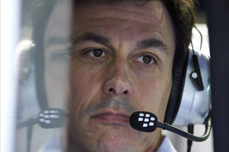 Toto Wolff: «Die Streckenbedingungen werden sich am weiteren Wochenende wohl noch weiter verbessern»