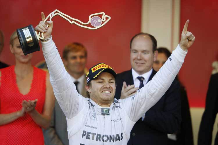Nico Rosberg hat endlich Grund zum Strahlen