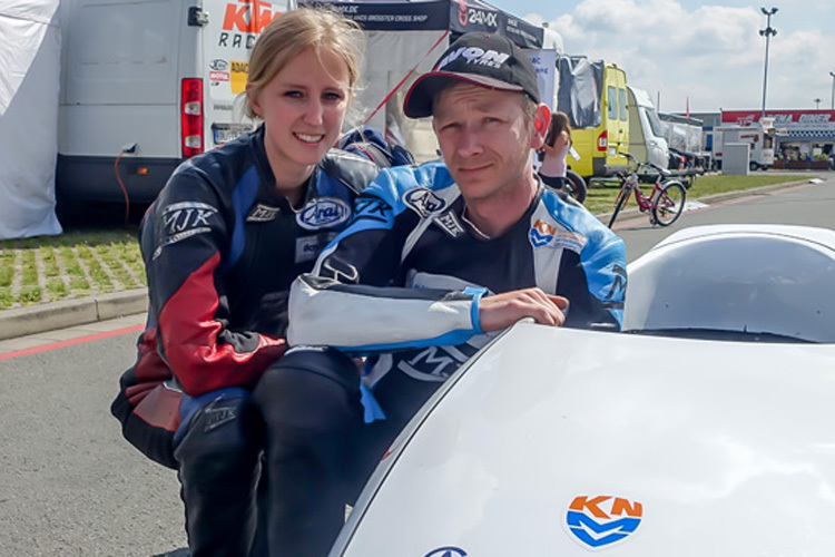 Bennie Streuer fährt in Le Mans mit Freundin Ilse da Haas