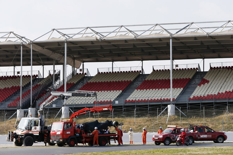 Susie Wolff und Felipe Nasr gerieten in Kurve 5 aneinander