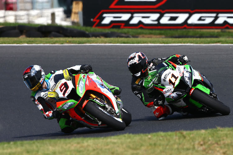 Dominic Schmitter (9) auf Phillip Island