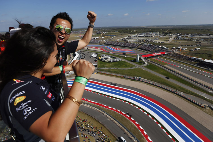 Die Fans in Austin dürfen sich freuen: Schon am Mittwoch bietet ihnen Daniel Ricciardo Formel-1-Action vom Feinsten