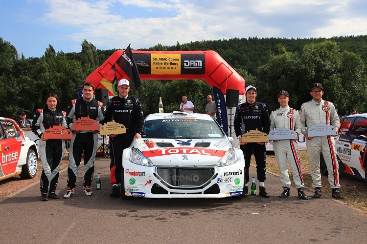 Die Sieger der Rallye Wartburg 2018