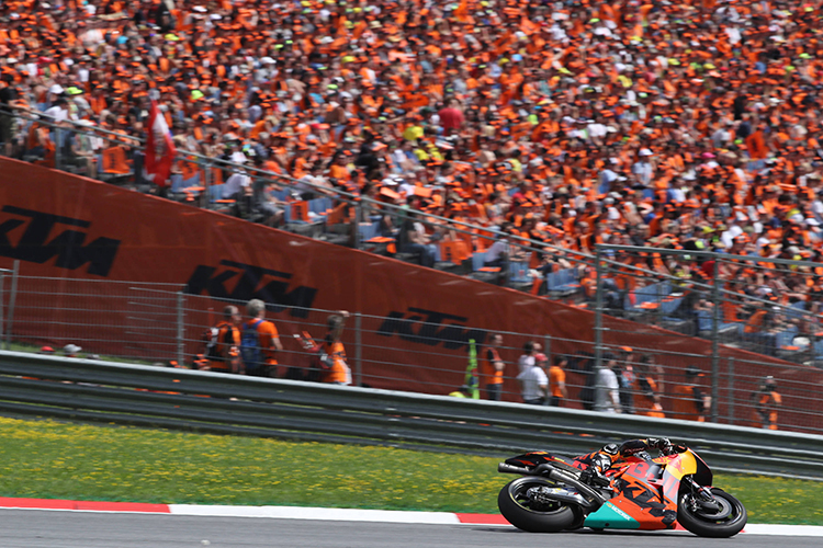 KTM-Pilot Pol Espargaró 2017 auf dem Red Bull Ring