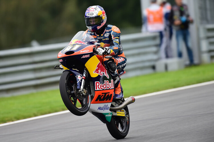 Moto3-WM-Leader Brad Binder auf dem Red Bull Ring