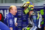 Burgess-Nachfolger Silvano Galbusera mit Valentino Rossi