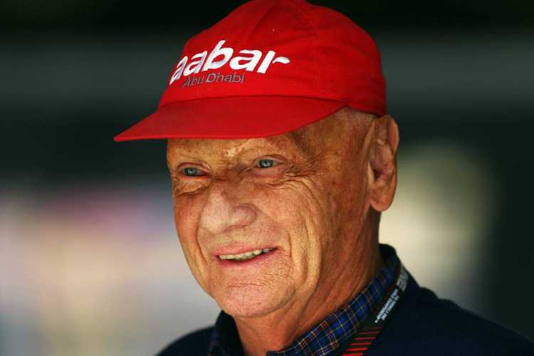 Niki Lauda darf sich freuen