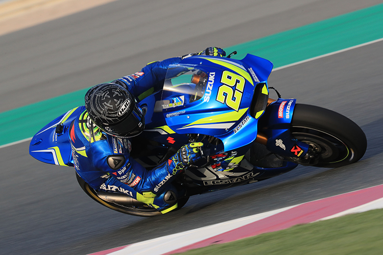 Andrea Iannone auf der Suzuki GSX-RR