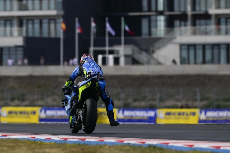 Ai Ogura in Ungarn auf seiner Trackhouse-Aprilia