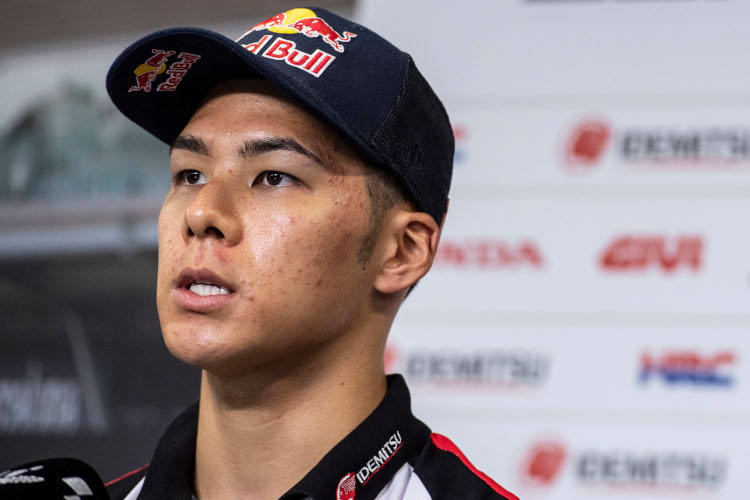 Takaaki Nakagami gibt sich gelassen