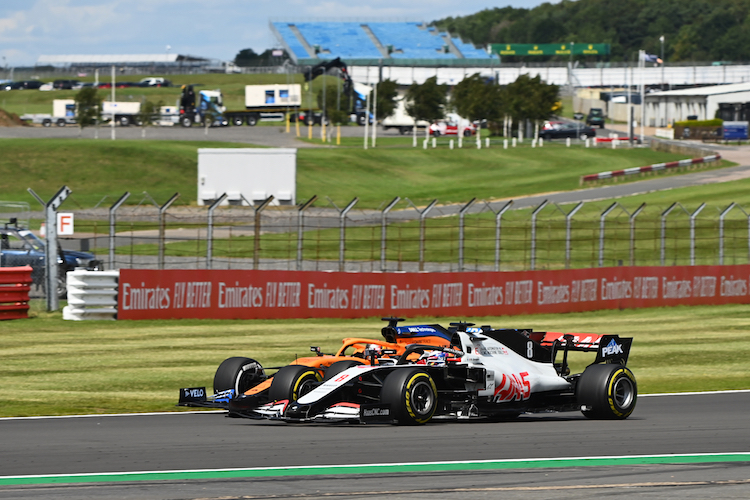 Grosjean gegen Sainz