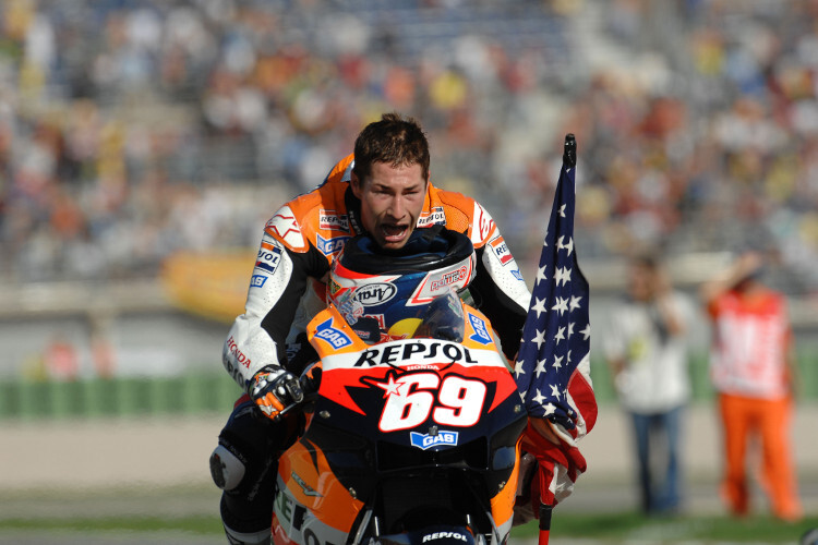 Nicky Hayden feierte 2006 seinen MotoGP-Titel
