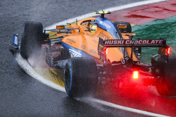 Lando Norris musste einen harten Crash einstecken