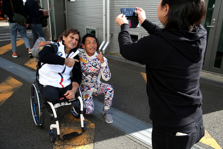 Alex Zanardi 2019 in Fuji