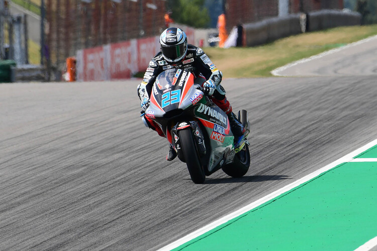 Marcel Schrötter auf dem Sachsenring