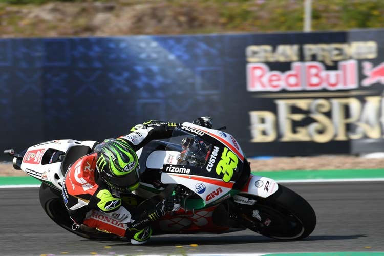 Cal Crutchlow war der Schnellste im zweiten MotoGP-Training