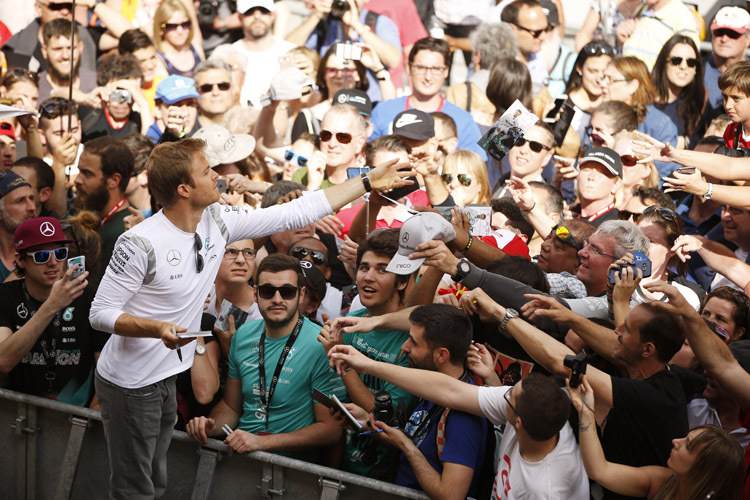 Nico Rosberg: «Es ist nicht schwierig, auf dem Boden zu bleiben»
