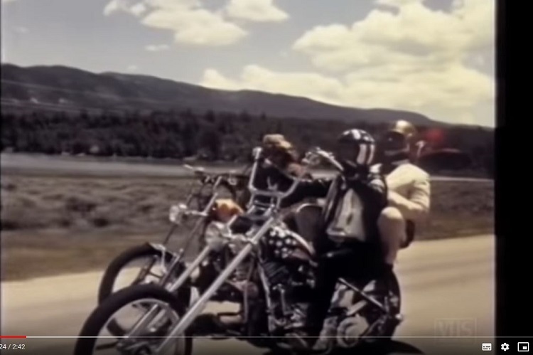 Peter Fonda (vorne) und Denis Hopper im stilbildenden Film Easy Rider