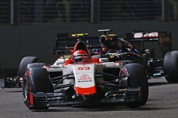 Alexander Rossi schlug sich bei seiner Formel-1-Premiere wacker