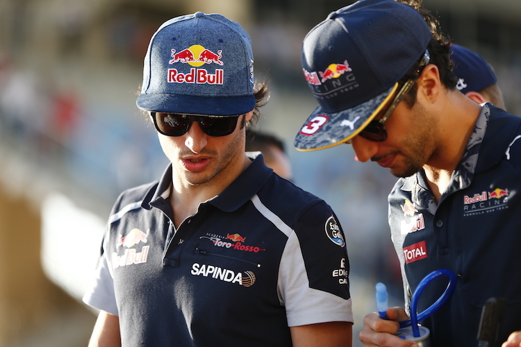 Carlos Sainz Jr und Daniel Ricciardo