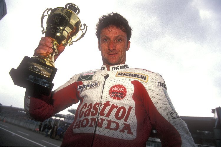 Carl Fogarty hat seine charismatischen Gesichtszüge nicht erst im Alter bekommen