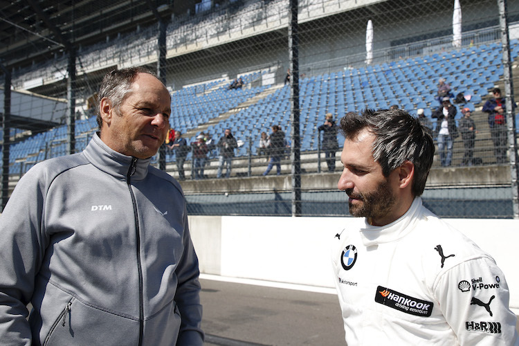 Gerhard Berger und Timo Glock