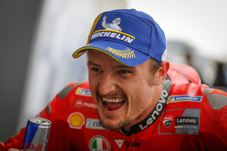 Die gute Laune aus Le Mans bringt Jack Miller auch nach Mugello